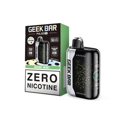 Geek Bar Pulse X 25k 0% Zero Nicotine Disposable — Miami Mint