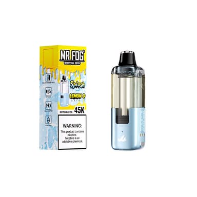 Mr. Fog 45K Puff Replacement PODS — Lemon D (Splash)