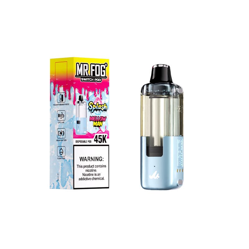 Mr. Fog 45K Puff Replacement PODS — Mellow Man (Splash)