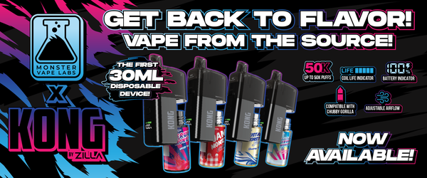 Disposable Spotlight: Monster Vape Labs x Kong 50K Disposable