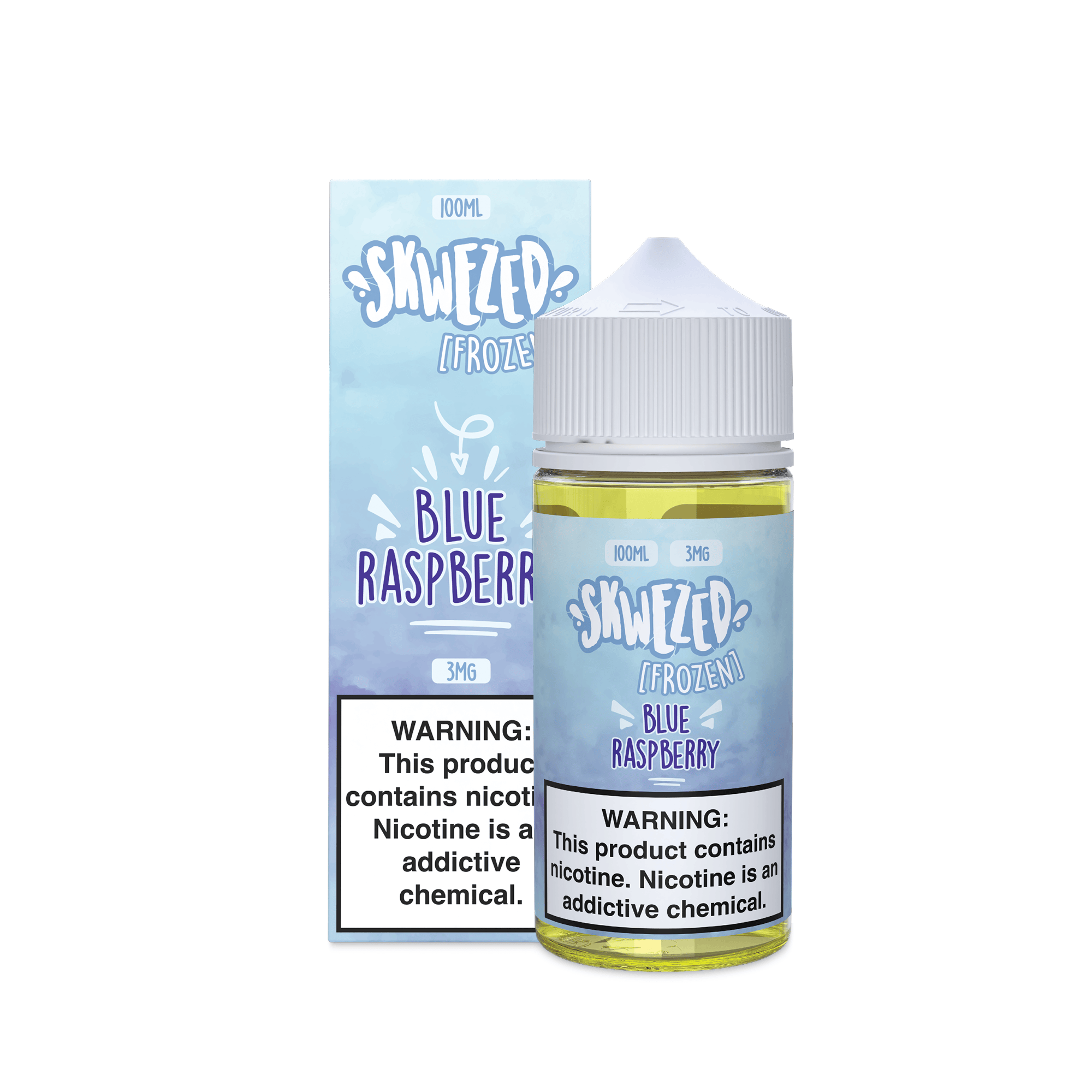 FROZEN Blue Raspberry (Blue Blast) - Skwezed - 100mL | Big D Vapor FROZEN Blue Raspberry (Blue Blast) - Skwezed - 100mL | Big D Vapor