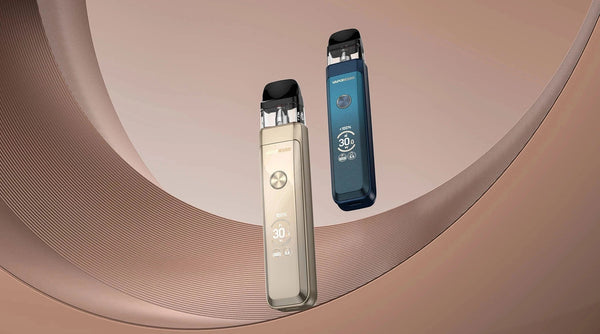 Vaporesso XROS Pro 2 30W vape pod system kit with sleek design and compact size, featuring a mouthpiece and adjustable airflow.