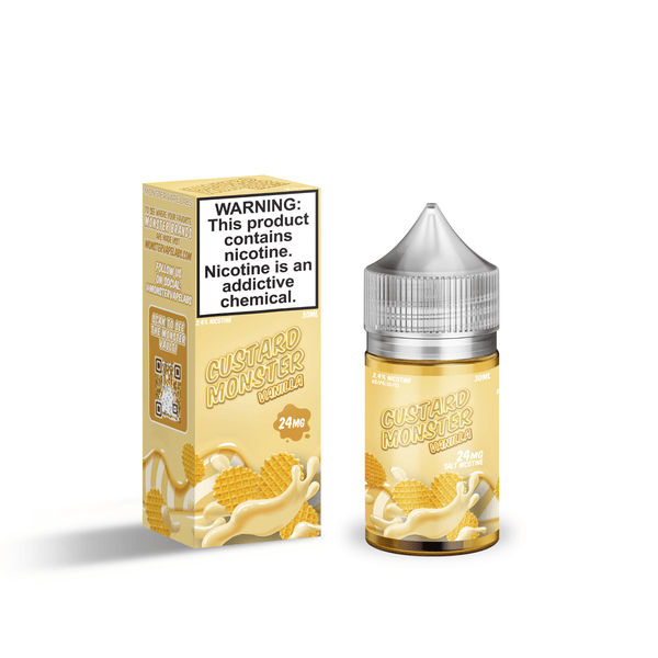 Vanilla - Custard Monster Salts - 30mL