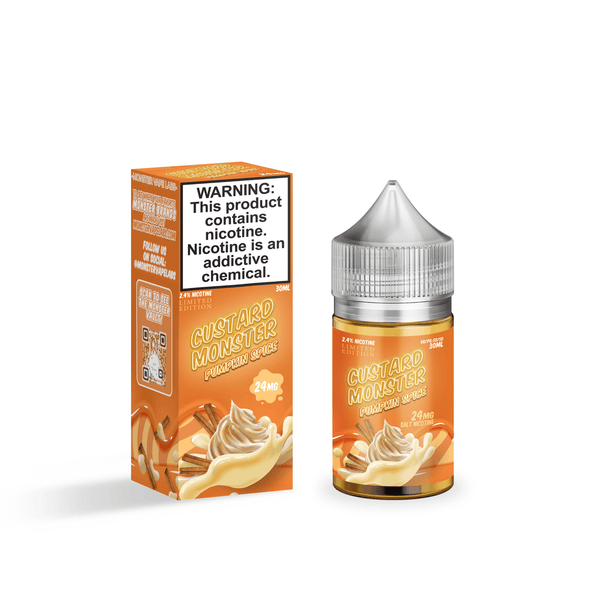 Pumpkin Spice - Custard Monster Salts - 30mL