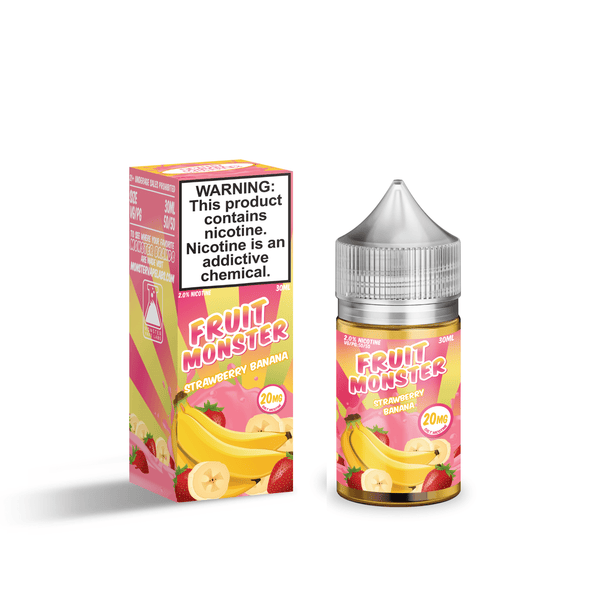 Strawberry Banana - Fruit Monster Salts - 30mL