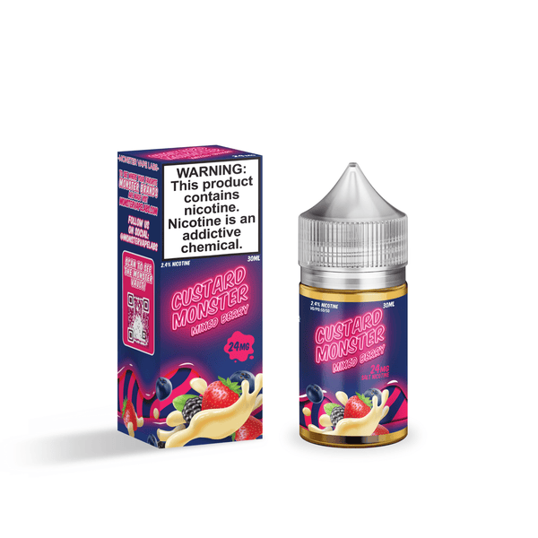 Mixed Berry - Custard Monster Salts - 30mL