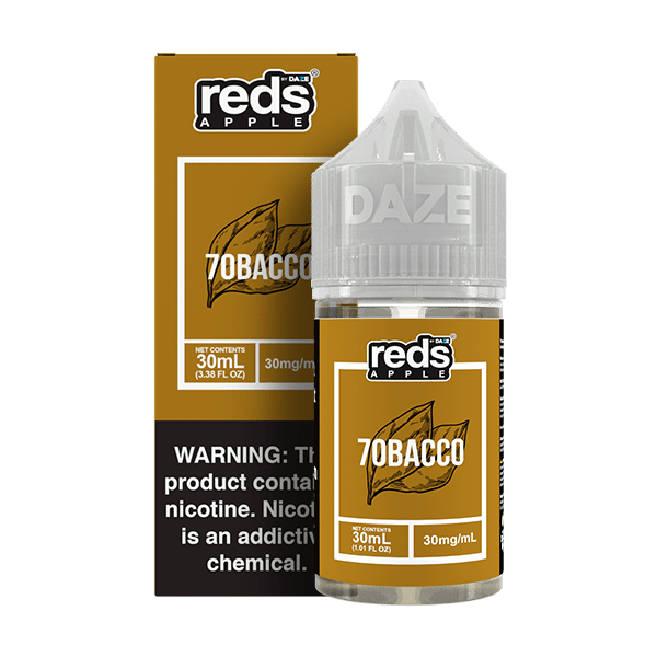 7obacco SALT - Red's Apple E-Juice by 7 Daze - 30mL