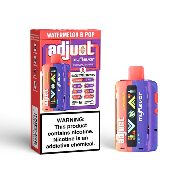 Adjust MyFlavor 40K 5% Disposable Vape - Wholesale