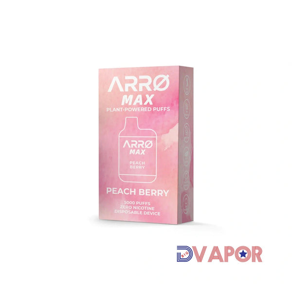 Arro / Zero Max 5000 Puff ZERO Nicotine Plant Based Rechargeable Vape | Disposable