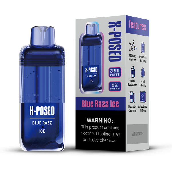 35,000 puff X-posed pod