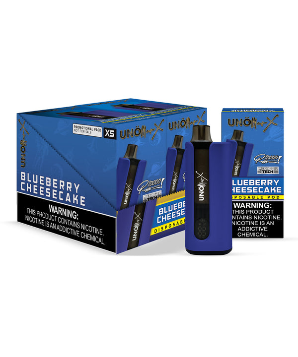 UNO Mas X 10,000 Puff Disposable with Digital Display - Rechargeable
