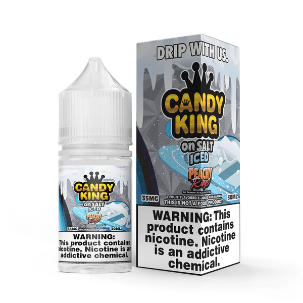 Peachy Rings SALT on ICE - Candy King On SALT - 30mL