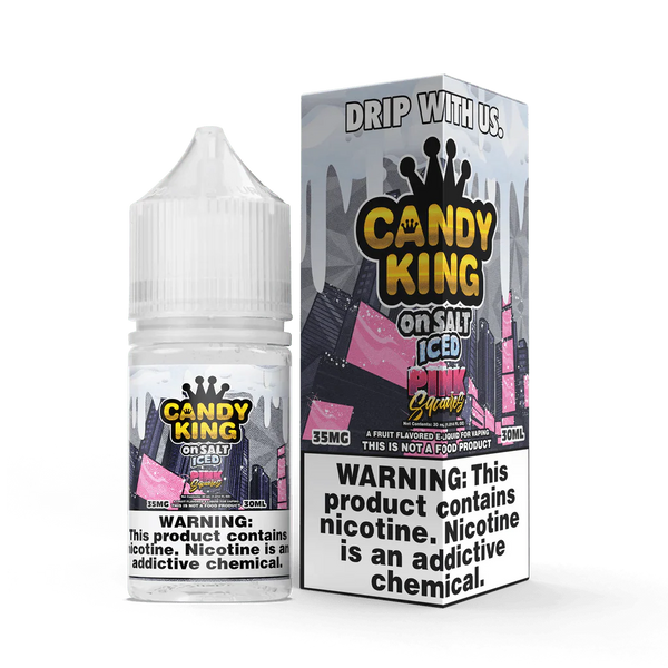 Pink Squares SALT on ICE - Candy King On SALT - 30mL
