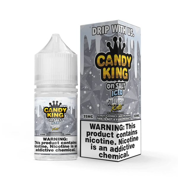 Strawberry Rolls SALT on ICE - Candy King On SALT - 30mL