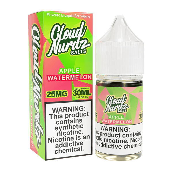Apple Watermelon - Cloud Nurdz Salts - 30mL