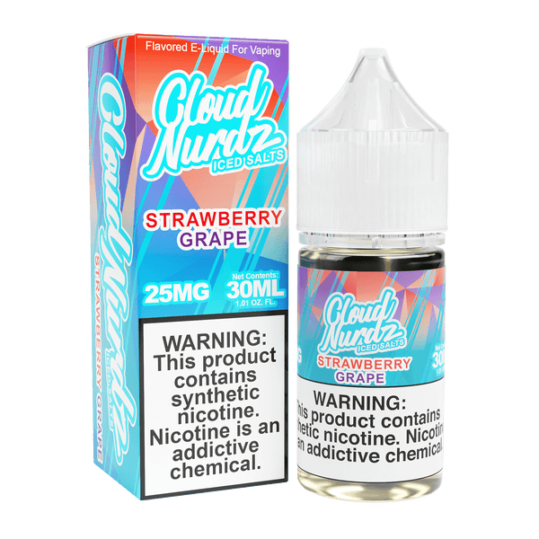 Iced Grape Strawberry - Cloud Nurdz Salts - 30mL