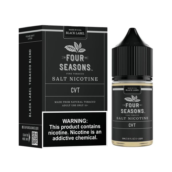 Custard Vanilla Tobacco (CVT) SALT - Four Seasons - 30mL