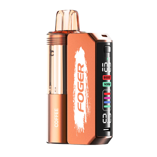 Foger Switch Pro Kit - 30K Puff Pod Based Disposable vape flavors Coffee