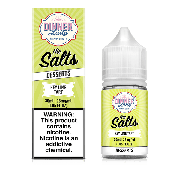 Dinner Lady E-Liquid Salts nic salt juice vape flavor key lime