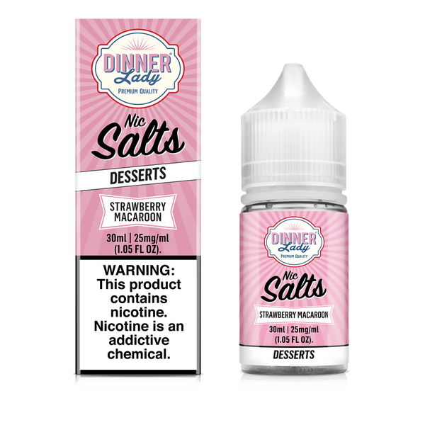 Dinner Lady E-Liquid Salts 30ml buy now flavor juice strawberry