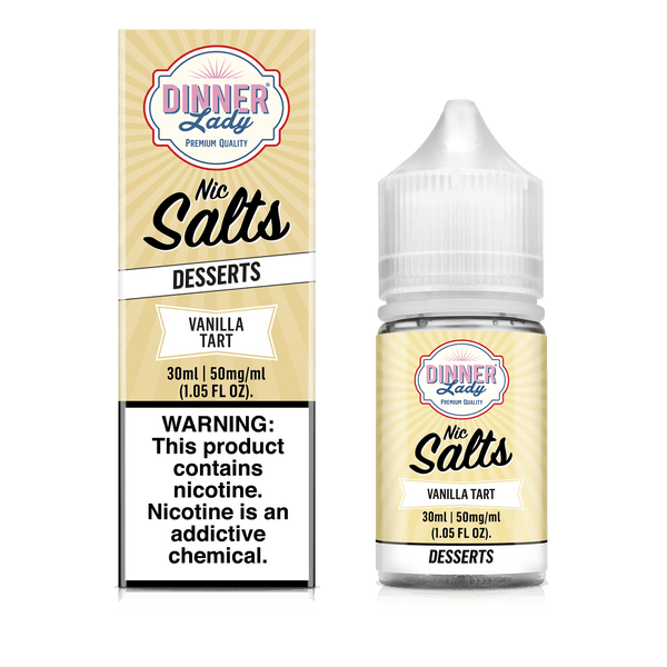 Dinner Lady E-Liquid Salts 30ml strength level flavor flavors vape vapor device mod juice liquid