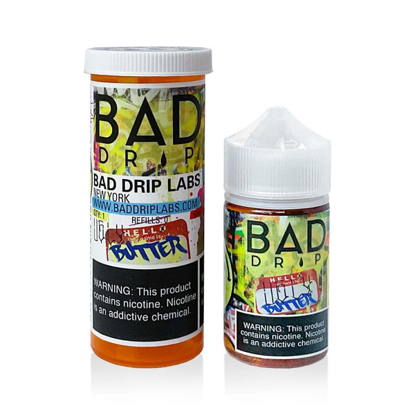 Bad Drips Ugly Butter eliquid bottle