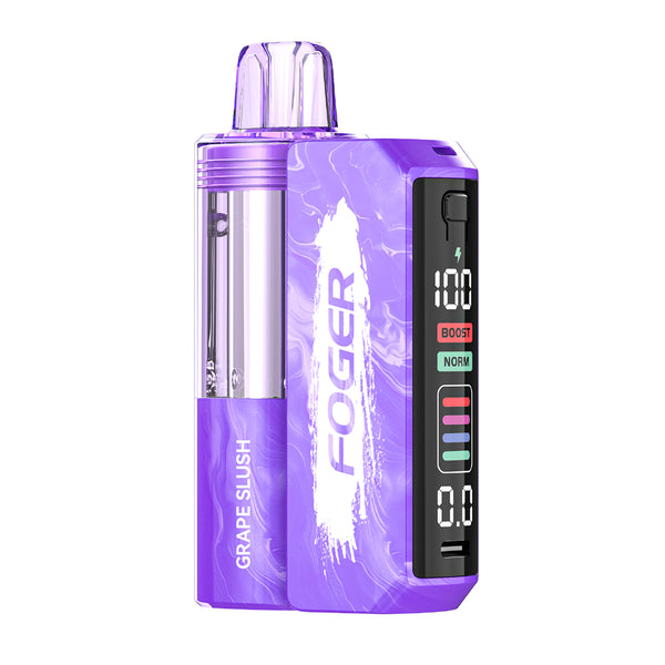 Foger Switch Pro Kit - 30K Puff Pod Based Disposable vape flavors Grape Slush
