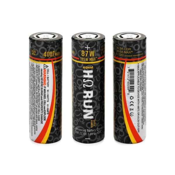 HOHM RUN XL 21700 4007mAh 30.3A Battery