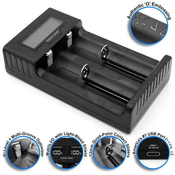 Hohm Tech Onyx OHM 2A Matrix Display Charger
