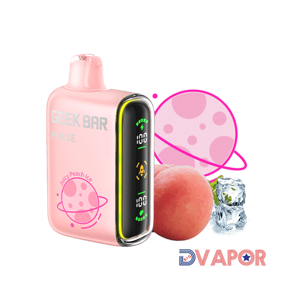 Geek Bar Pulse Full Screen 15K Puff Dual Mesh Dual Core Disposable Vape