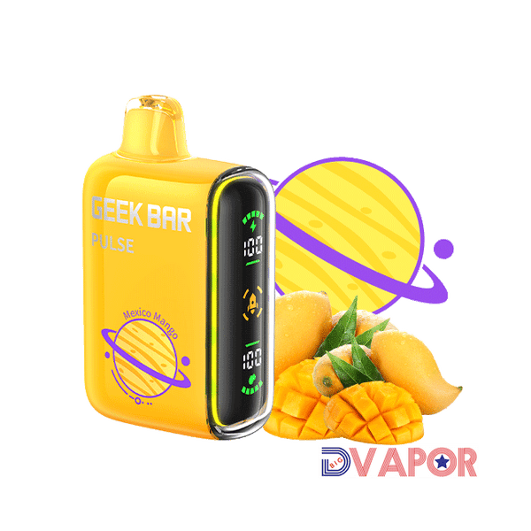 Geek Bar Pulse Full Screen 15K Puff Dual Mesh Dual Core Disposable Vape