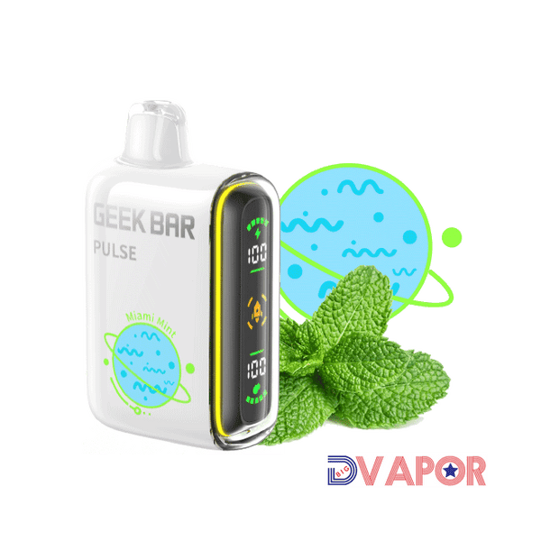 Geek Bar Pulse Full Screen 15K Puff Dual Mesh Dual Core Disposable Vape