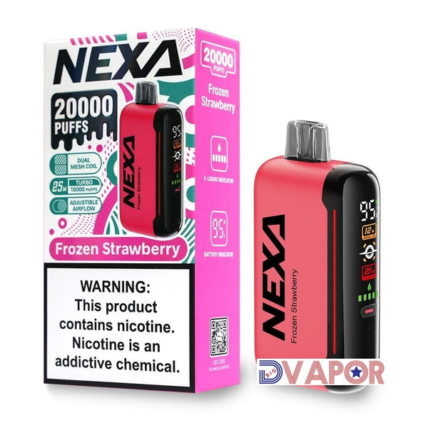 Nexa N20000 Rechargeable Disposable | 20,000 Puffs | 5% Nicotine