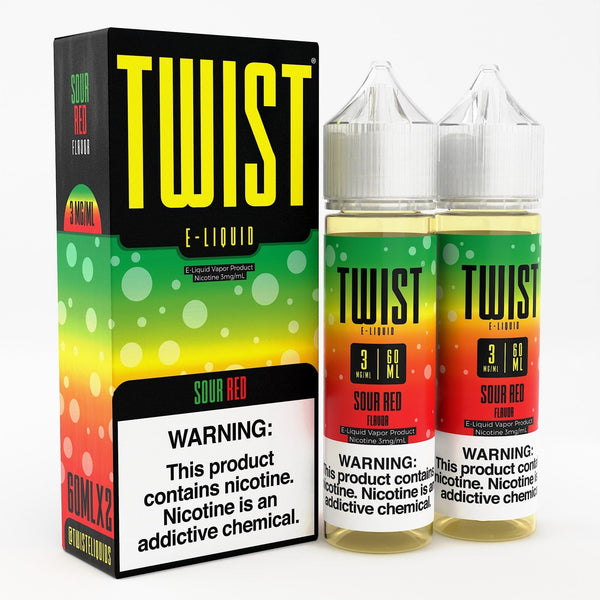 Sour Red - Twist E-Liquids - 120mL