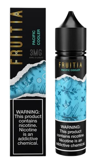 E-Liquid Fruitia Brand Pacific Cooler 3 or 6 MG online
