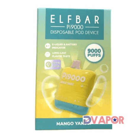 EBDESIGN ELFBAR PI9000 9000 PUFF Rechargeable DISPOSABLE VAPE | 5%