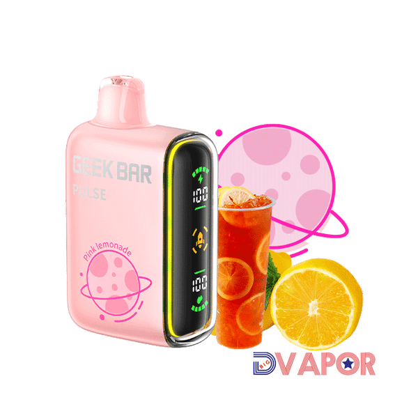 Geek Bar Pulse Full Screen 15K Puff Dual Mesh Dual Core Disposable Vape