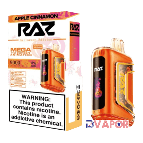 RAZ TN 9000 9000 Puff 5% Disposable with Mega HD Screen Animation