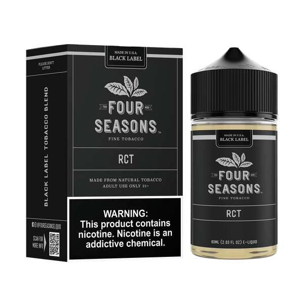 Roasted Coffee Tobacco (RCT) - Four Seasons - 60mL