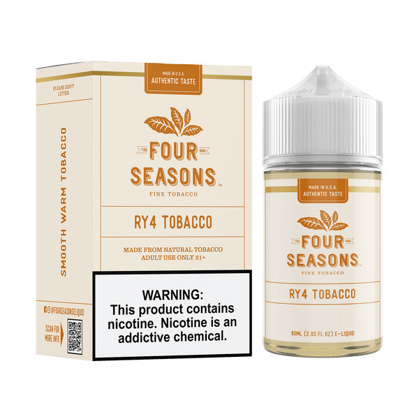 RY4 Tobacco - Four Seasons - 60mL