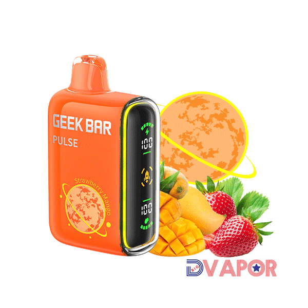 Geek Bar Pulse Full Screen 15K Puff Dual Mesh Dual Core Disposable Vape