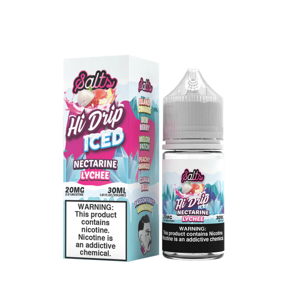Nectarine Lychee ICED SALT - Hi Drip - 30mL