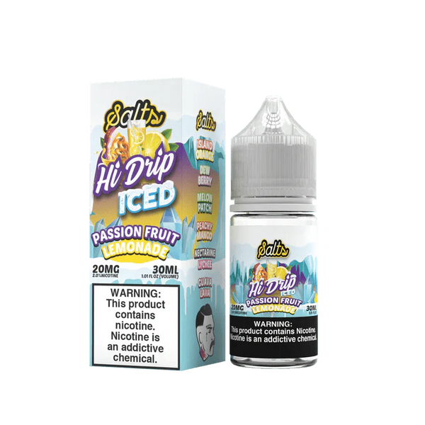 Passion Fruit Lemonade ICED SALT - Hi Drip - 30mL