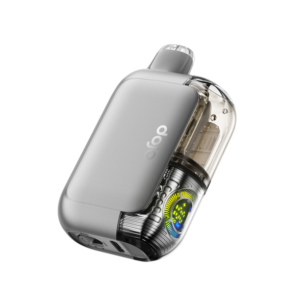 DOJO Purex 60K disposable vape with tobacco flavor, compact design, and sleek black finish.