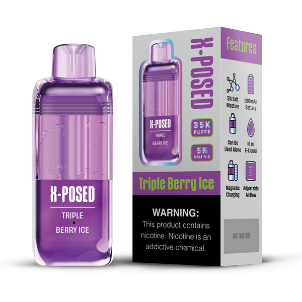 35,000 Puff disposable X-posed