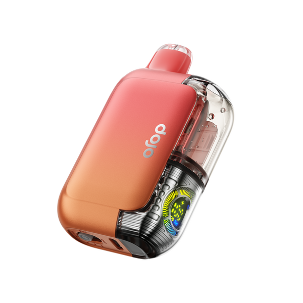 DOJO Purex 60K disposable vape with watermelon ice flavor, showing the sleek vape device with colorful watermelon design.
