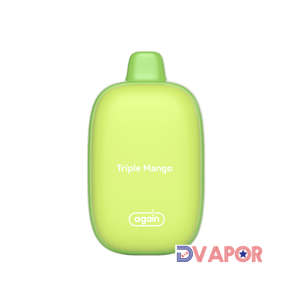 Again U-Bar 7000 disposable vape device with sleek design and mouthpiece, designed for easy vaping on the go.
