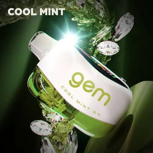 AIRBAR Gem 50K disposable vape device with colorful design and compact shape, ideal for quick, on-the-go vaping.