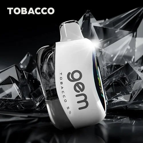 AIRBAR Gem 50K disposable vape device with sleek design and colorful branding, designed for easy use and portability.