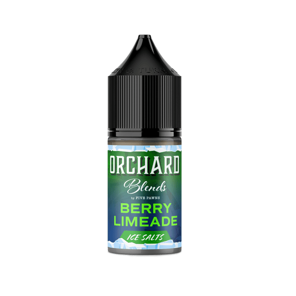 Berry Limeade ICE Salt e-liquid by Five Pawns featuring a refreshing blend of berry and lime flavors with cooling menthol.